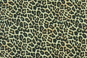 Georgette animalier leopardato