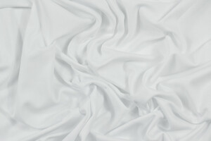 Jersey di cotone stretch da t-shirt bianco