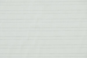 Twill leggero in lino e cotone bianco panna a righe