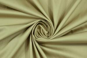 Raso di cotone stretch beige