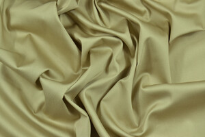 Raso di cotone stretch beige