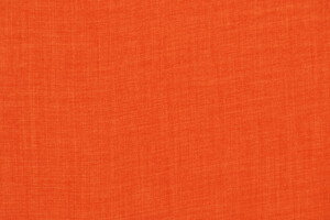 Tessuto simil-lino ingualcibile rosso arancio