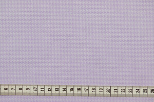 Cotone lilla jacquard pied de poule