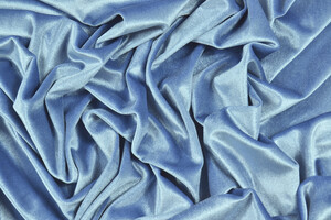 Ciniglia liscia azzurro fiordaliso