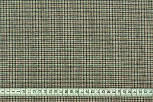 Pettinato di lana pied de poule tortora marrone