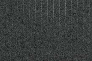 Maglia punto Milano in lana grigio gessato