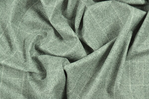 Pettinato di pura lana Principe di Galles grigio chiaro