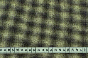 Pettinato di pura lana pied de poule marrone