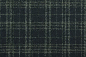 Panno leggero/Drap di pura lana a quadri blu grigio