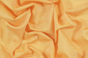 Misto lino cotone arancio pastello chiaro