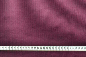 Velluto di cotone a coste 750 righe burgundy
