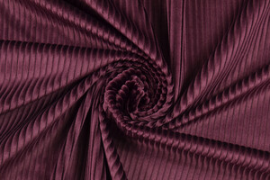 Velluto di cotone coste grosse 300 righe burgundy