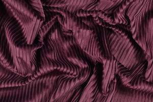Velluto di cotone coste grosse 300 righe burgundy