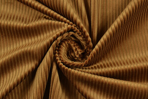 Velluto di cotone coste grosse 300 righe marrone