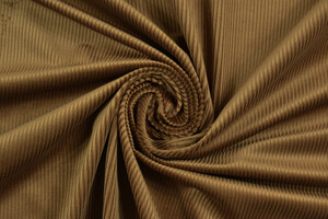 Velluto di cotone a coste 750 righe marrone