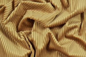 Velluto di cotone coste grosse 300 righe marrone chiaro