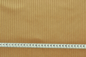 Velluto di cotone coste grosse 300 righe marrone chiaro