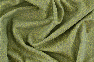 DENIM JACQUARD VERDE E GIALLO SENAPE