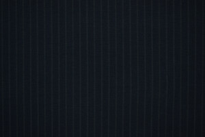 Punto Milano cotone bi-stretch blu notte gessato