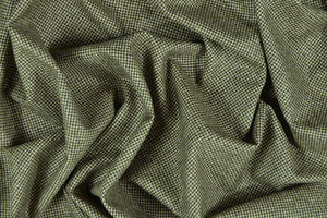 Pettinato di pura lana pied de poule marrone