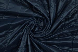 Trapuntato idrorepellente ripstop blu double face