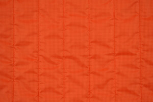 Trapuntato idrorepellente ripstop arancione double face