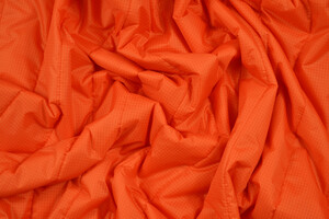 Trapuntato idrorepellente ripstop arancione double face