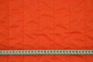 Trapuntato idrorepellente ripstop arancione double face