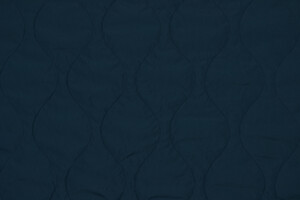 Trapuntato blu opaco idrorepellente double face