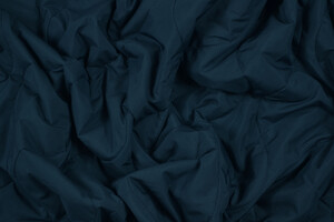 Trapuntato blu opaco idrorepellente double face