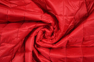 Trapuntato idrorepellente double face rosso/grigio