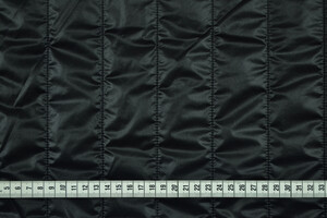 Trapuntato idrorepellente ripstop nero double face