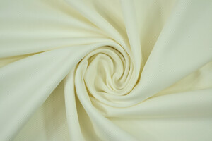 Drill pesante di cotone bianco panna