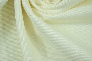 Drill pesante di cotone bianco panna