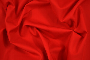 Drill pesante misto cotone rosso