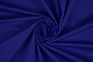 Twill di cotone stretch blu cobalto