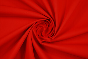 Saia in misto cotone rosso