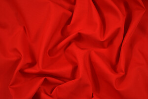 Saia in misto cotone rosso