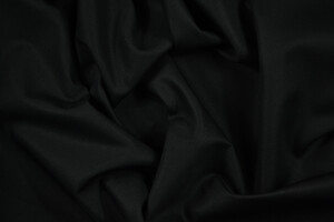 Gabardine robusta misto cotone nero