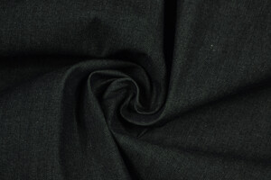Denim nero pesante 100% cotone rigido