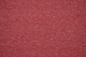 Doppio jersey di lana apribile rosso screziato