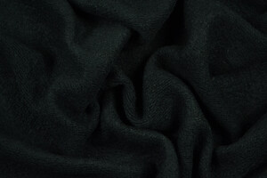 Maglia misto lana cardata nera