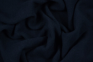 Maglia di lana stretch blu notte