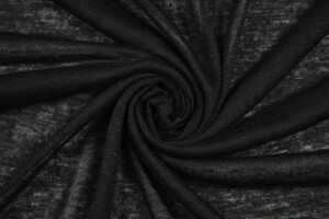 Maglina leggera misto mohair nera