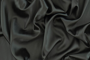 Raso leggero stretch grigio scurissimo