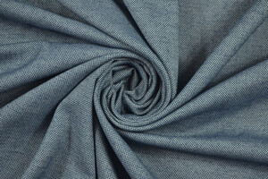 Caldo cotone oxford blu-bianco