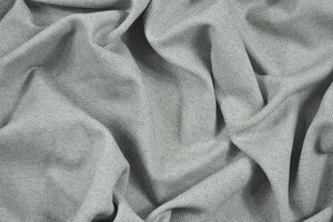 Caldo cotone oxford grigio-bianco