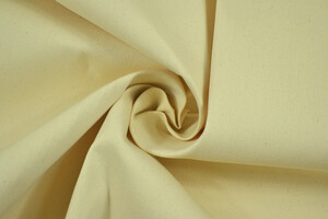 Drill pesante di cotone greggio ecru