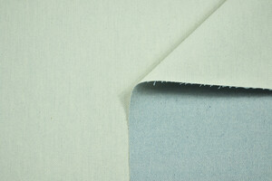 Denim 100% cotone lavato chiaro/rovescio panna 730g