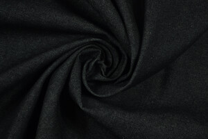 Denim nero pesante 100% cotone rigido